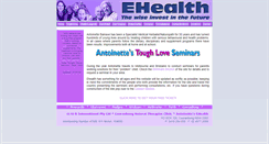 Desktop Screenshot of ehealth.com.au